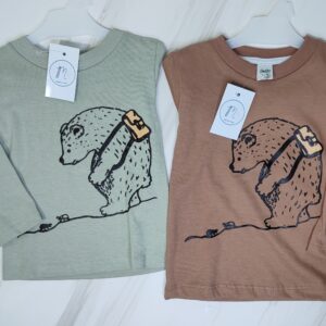 Remera Manga Larga Oso