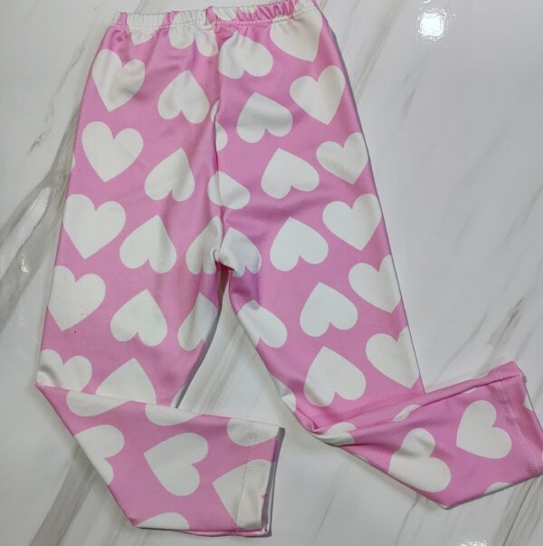 Calza larga corazón